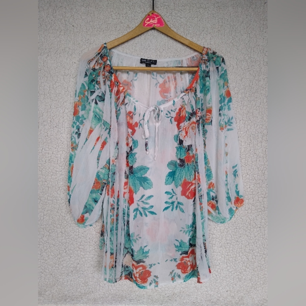 I.N Studio Women's Floral Blouse
